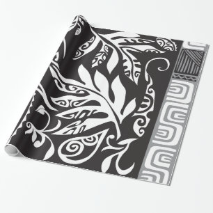 Tatou Glossy Wrapping Paper, 30"x6" Cadeaupapier