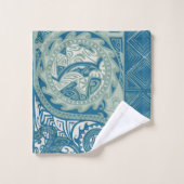 Tatou V - Bora Bora Lagoon Aangepaste doekset Bad Handdoek (Wasdoekje)