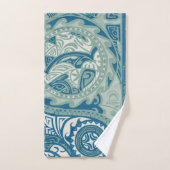 Tatou V - Ensemble fait sur commande de serviette (Serviette à main)
