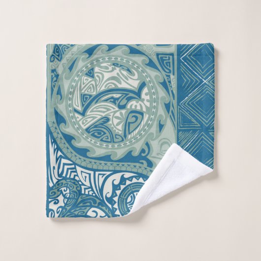 Tatou V - Ensemble fait sur commande de serviette (Gant de toilette)