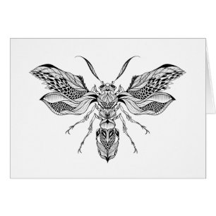 Tatouage d'Abeille-Guêpe