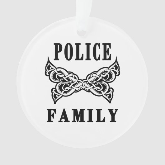 Tatouage de famille de police (devant)