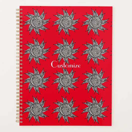 Tatouage de henné Sun Thunder_Cove (Devant)