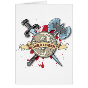 Tatouage du CHEF de GUILDE - épée, hache, et