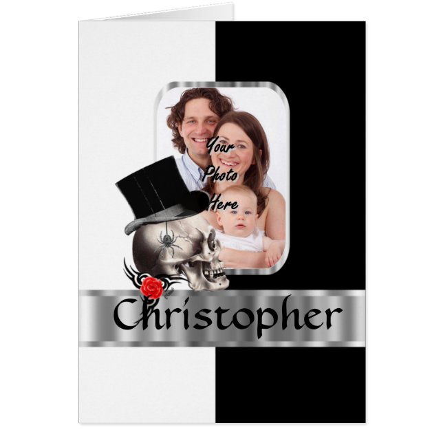 tatouage gothique du crâne (Devant)