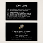 Tatouage Microblading Instructions de soins postér (Devant & derrière)