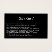 Tatouage Microblading Instructions de soins postér (Devant)