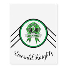 Tatouage provisoire "de chevaliers verts"