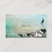 Tatouage Sugar Crâne Muerte Cartes RSVP (Dos)