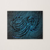 tatouage tribal de cool de puzzle de dragon (Horizontal)