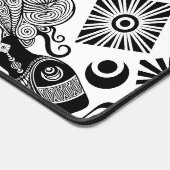 Tatouage Tribal Portrait de Fille Africaine (Coin)