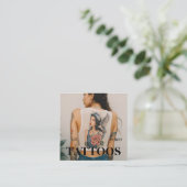 Tatouages Artiste Carte de visite graphique (Debout devant)