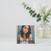 Tatouages Artiste Carte de visite graphique (Debout devant)