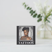 Tatouages Artiste Carte de visite graphique (Debout devant)