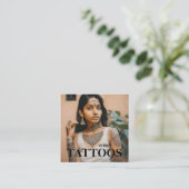 Tatouages Artiste Carte de visite graphique (Debout devant)