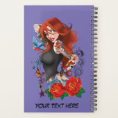 Tatouages de femme rousse (Dos)