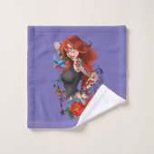 Tatouages de femme rousse (Gant de toilette)