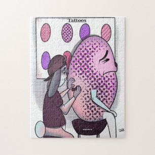 tatouages d'oeufs Jigsaw Puzzle