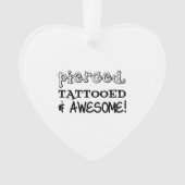 Tatoué Percé Et Génial (devant)