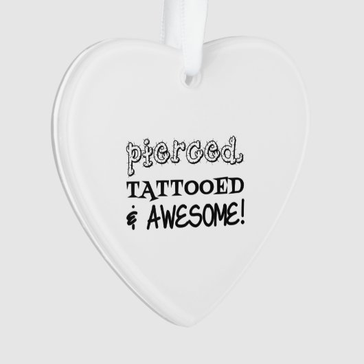 Tatoué Percé Et Génial (devant)