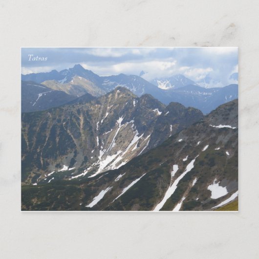 Tatras Briefkaart (Voorkant)
