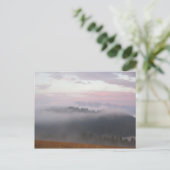 Tatras en mist briefkaart (Staand voorkant)