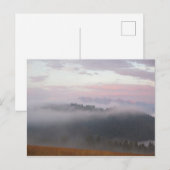 Tatras en mist briefkaart (Voorkant / Achterkant)