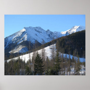 Tatras in de winter poster