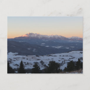 Tatras uitzicht van Pieniny Briefkaart