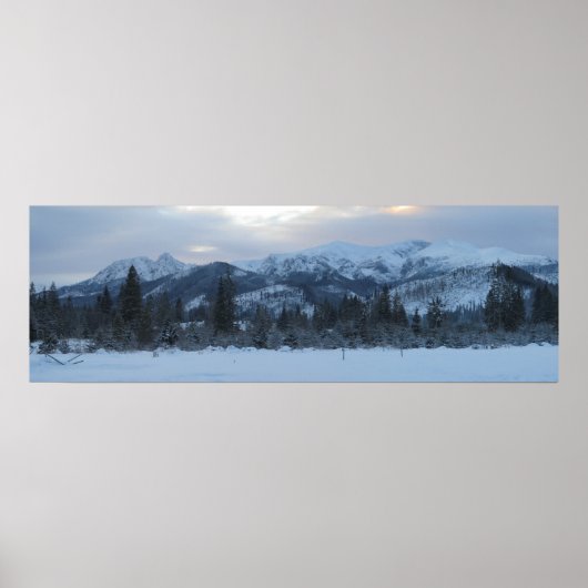 Tatras winter poster (Voorkant)
