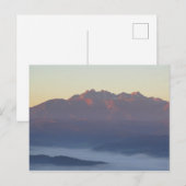 Tatras zonnopstijg briefkaart (Voorkant / Achterkant)