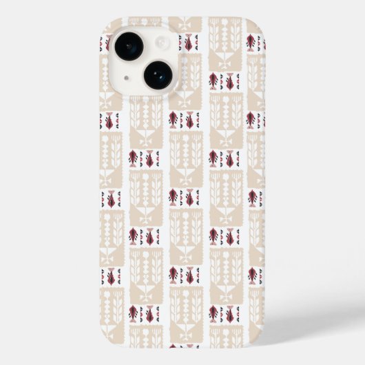 Tatreez met een moderne draai Case-Mate iPhone case (Achterkant)