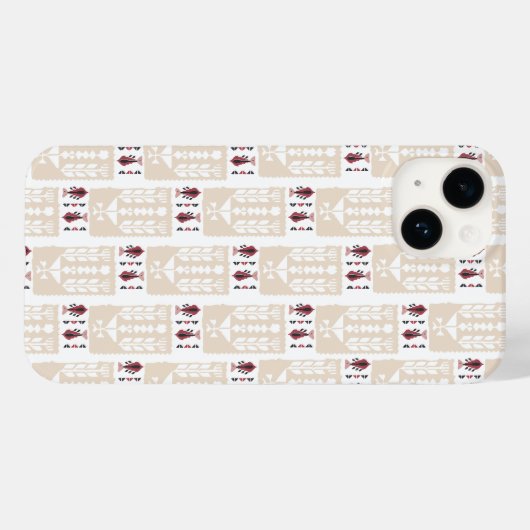Tatreez met een moderne draai Case-Mate iPhone case (Achterkant (horizontaal))
