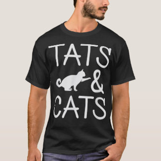 Tats & Cats T Tattoo Artiest Tattooed Ink Lover Gi T-shirt
