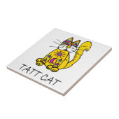 Tatt Cat Tegeltje (Zijkant)