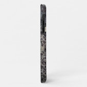  Tattered Black Torn Misused Wallpaper Case-Mate iPhone Case (Achterkant/links)