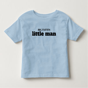 Tatti Dad Yiddish Son Little Man Vaderdag Gift Kinder Shirts