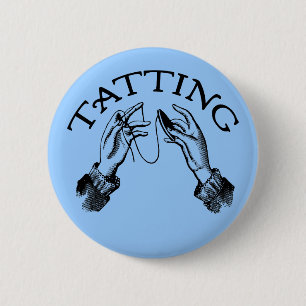 Tatting Ronde Button 5,7 Cm