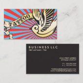 TATTOO 2 VISITEKAARTJE (Voorkant / Achterkant)