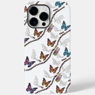 Tattoo Art Butterfly Chain - iPhone Case-Mate iPhone 14 Pro Max Hoesje