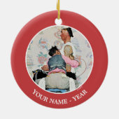 Tattoo artiest keramisch ornament (Achterkant)