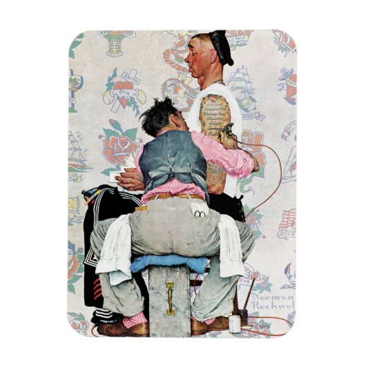 Tattoo artiest magneet (Verticaal)