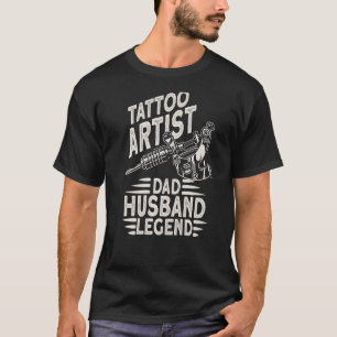 Tattoo artiest pastoor pastoor Legend Inked Tatooi T-shirt
