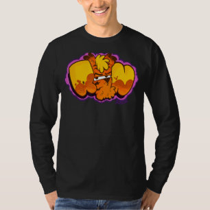 Tattoo artiest Ron Rich voor Crayons Graffiti T-shirt
