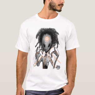 Tattoo artiest Ron Rich voor Crayons Graffiti T-shirt