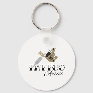 Tattoo artiest sleutelhanger