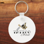 Tattoo artiest sleutelhanger (Voorkant)