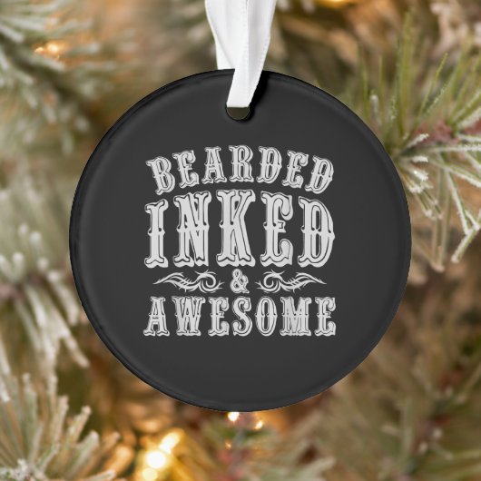 Tattoo artiest Tattooist Gift Idee Tattoo Ornament (Boom)