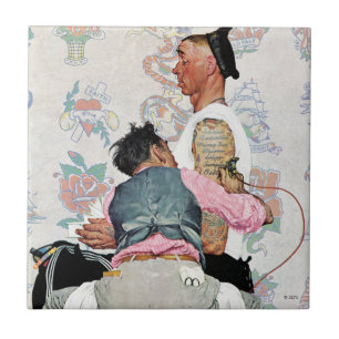 Tattoo artiest tegeltje