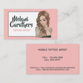 Tattoo artiest visitekaartje (Voorkant / Achterkant)